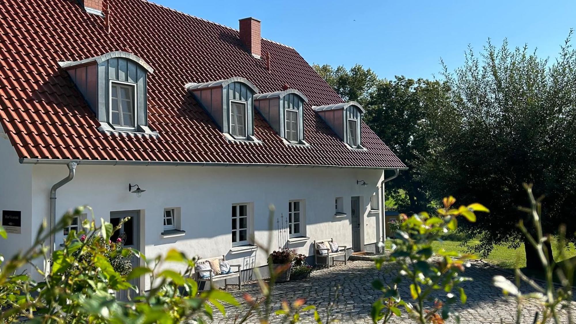 Hof Vilmnitz Haus A Villa Putbus Bagian luar foto